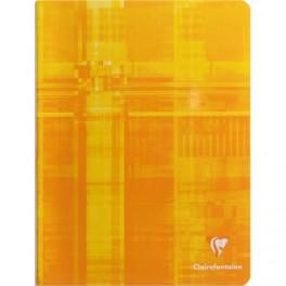 CLAIREFONTAINE CAHIER PIQÛRE 96 PAGES SEYÈS 24X32. COUVERTURE CARTE