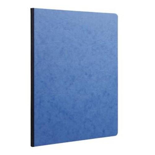 Clairefontaine Lot de 5 Cahier Age Bag A4, 192p./96 feuilles 90 g/m² brochure dos toilé, couv. Coloris bleu, ligné - 3329687914644_0