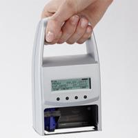 Jet d'encre portatif Stampelec Accu - autonome avec mémoire interne et affichage LCD_0