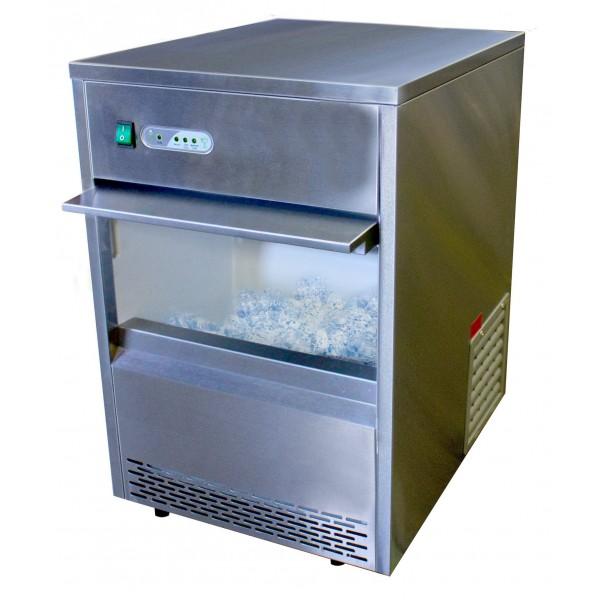 Machine à glaçons avec réserve de stockage intégrée 6 Kg capacité 26 kg/24 h_0