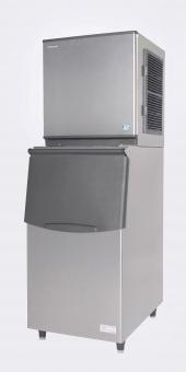Machine à glaçons demi-lune KMD-270AA - 265 kg/24h, évaporateur inox, contrôle microprocesseur_0