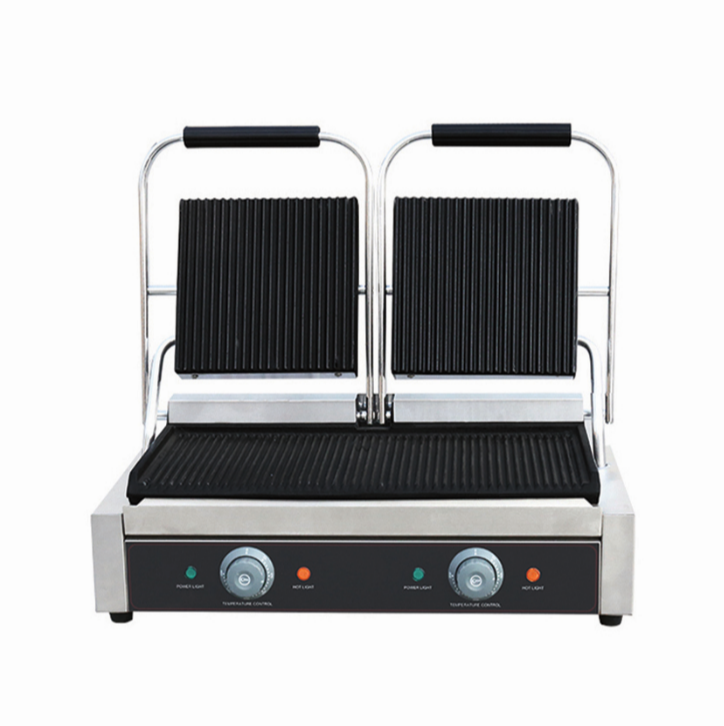 Machine a panini double 580x410x190mm - TH813A_0