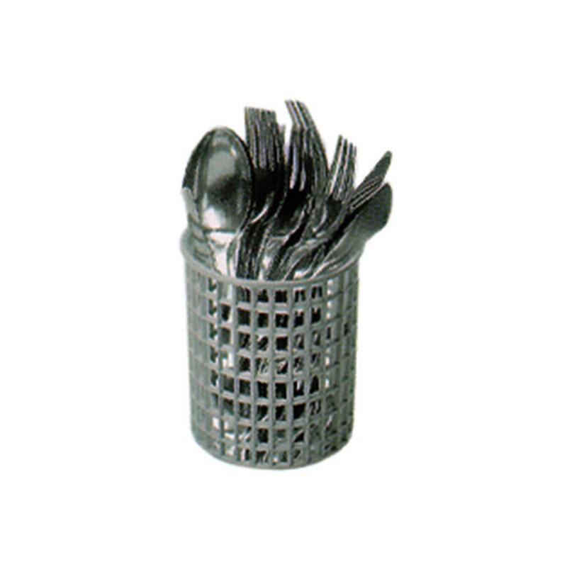 Panier à couverts rond pour lave-vaisselle, ø 110 mm, h 130 mm 110x110x130 mm - VIRTUS - 4068875002396_0