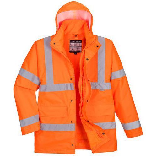 PARKA HAUTE-VISIBILITÉ 4-EN-1 S468 ORANGE S - PORTWEST