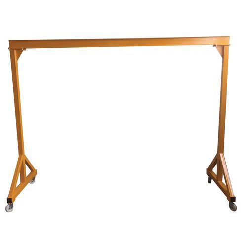 PORTIQUE HAUTEUR 4M PORTÉE 4M 2000KG + PALAN ÉLEC 62/05E - HADEF