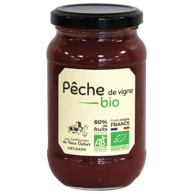 Pots de 310 grammes de préparations de fruits bio fabriquées artisanalement en France - CNFTPCV-CH09/AB_0