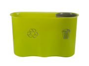 Poubelle de tri sélectif compacte Selectibox Perso - 2 ou 3 bacs - Design éco-conçu et fabrication française_0
