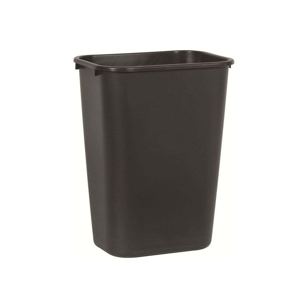 CORBEILLE RECTANGULAIRE RUBBERMAID - NOIRE