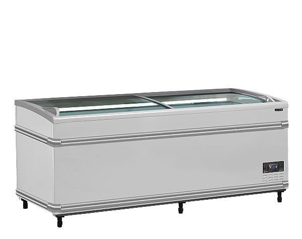 Réfrigérateur / congélateur de supermarché 500 L - Blanc | Tefcold - SFI185HC-CFVS_0