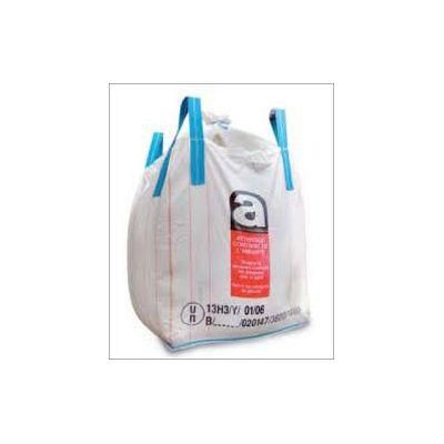 Lot De 5 Sacs Amiante Rouges + Transparents – 90x120 Cm, Capacité 30 Kg, Pour Désamiantage Et Déchets Dangereux