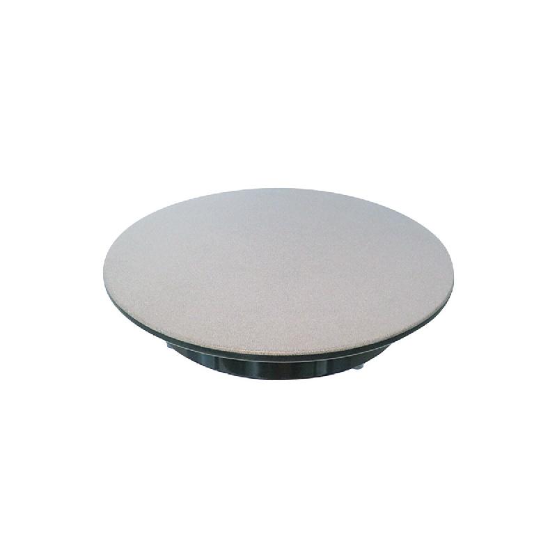 Schneider - Plateau à gâteaux en mélamine bicolore argent/noir, Ø 300 mm, Hauteur : 30 mm - argenté plastique 227225_0