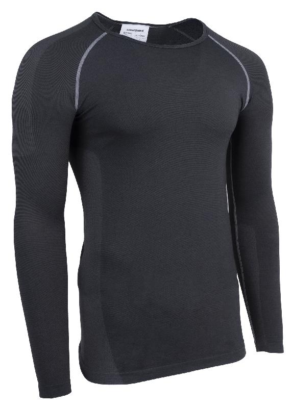 T-shirt bodywarmer clarinet anthracite manches longues taille xl - clarinet - 5clt15r0xl - 863942_0