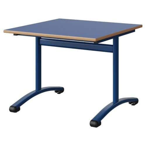 TABLE MALIBU 80X80 T4 DL STRA ALAISÉ BLEU U525/BLEU 5005