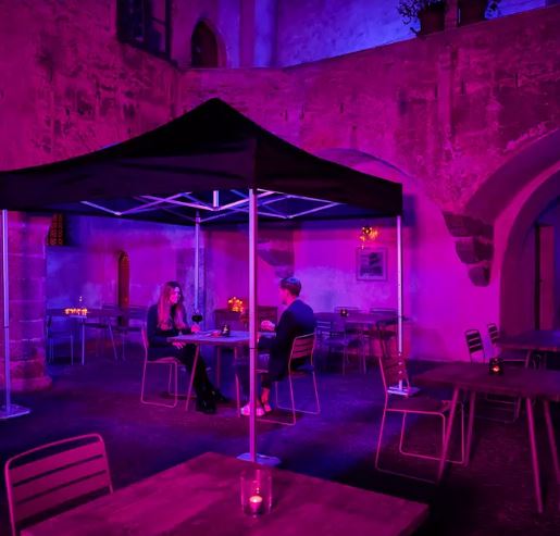 Tente pliante 100 % imperméable pour terrasses, balcons et protection UV - 11+ dimensions disponibles_0