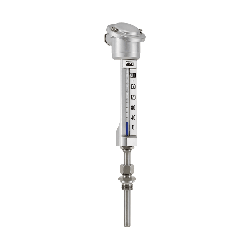 Thermomètre industriel mécatronique - modèle industriel avec tête de raccordement de type B - Type KombiTemp® K410 - K420_0