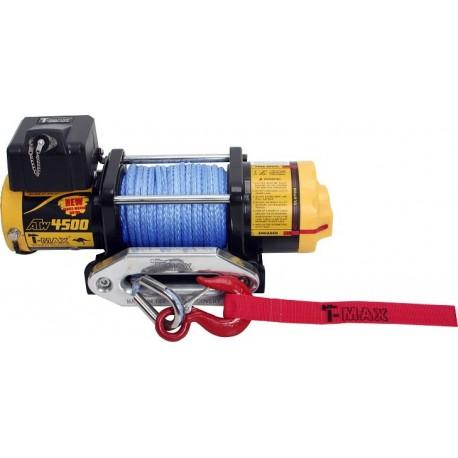 Treuil T-Max ATW Pro 12V - 2041 kg - Corde synthétique et télécommande_0