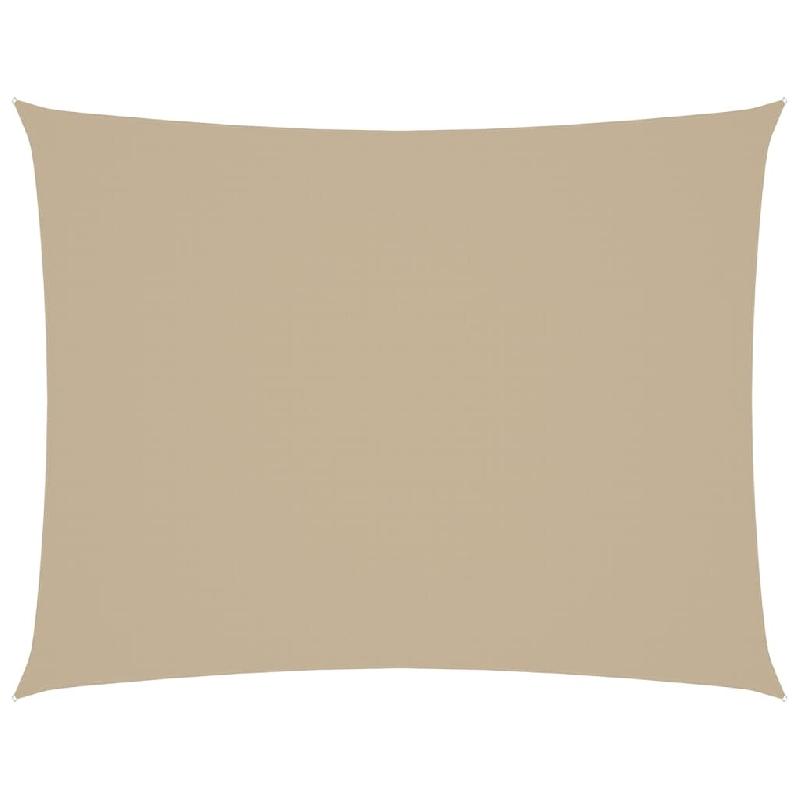 VidaXL Voile de parasol tissu oxford rectangulaire 2,5x3,5 m beige Modèle Ombre Sirocco - beige 135151_0