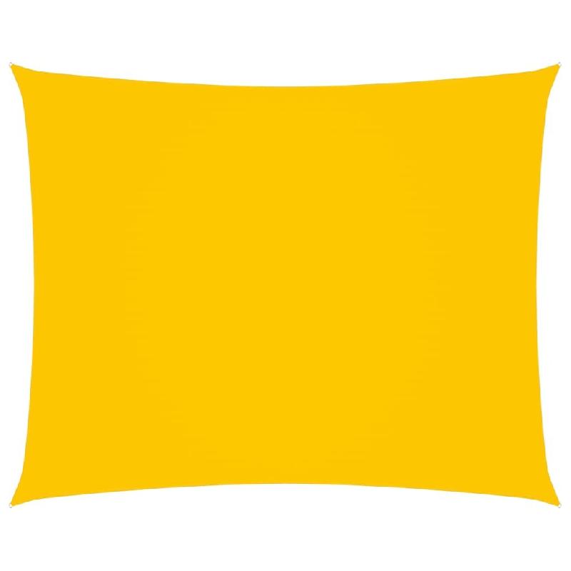 VidaXL Voile de parasol tissu oxford rectangulaire 3x4 m jaune Modèle Terrasse Xi Prime - jaune 135595_0
