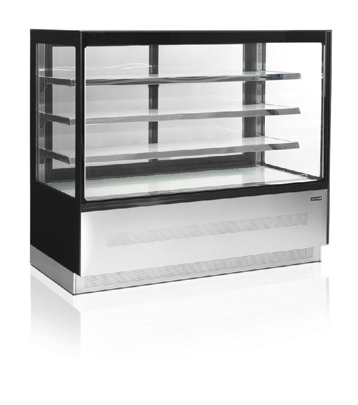 Vitrine réfrigérée sur base 400 litres | Tefcold - LPD1503F/BLACK_0
