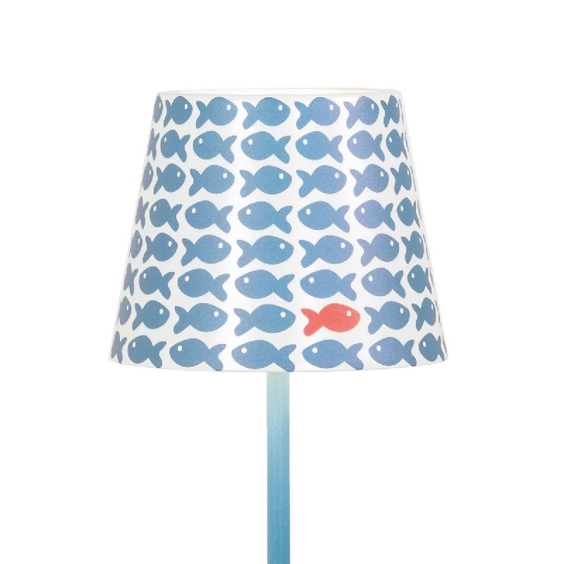 Zafferano Couvercle Métallique Ø 113,8 X 88,9 Mm Pour Poldina - Airborne Blue Fish - 8054040721328_0