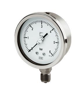 63P600 - Manomètre à tube de bourdon Bamo - Étendue de mesure : 0…1 à 0…1000 bar - Diamètre 63 mm_0