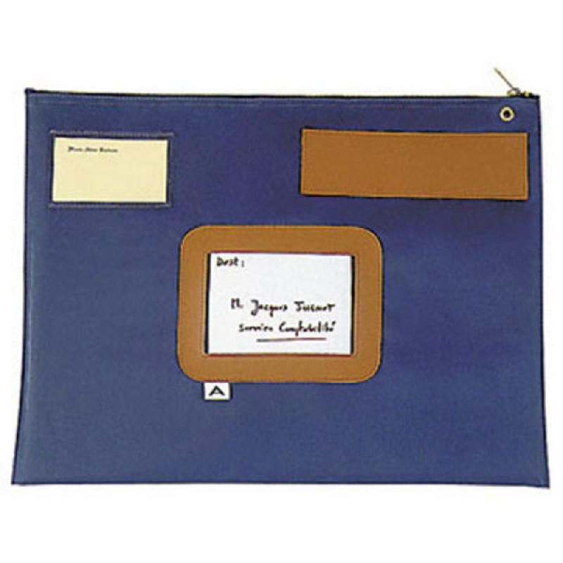 ALBA POCHETTE À COURRIER EN NYLON IMPERMÉABLE ALBA 6 42X32 CM BLEU