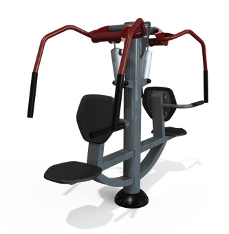 Appareil de fitness pec-press assis double « R » PMR -  RPMR0701A_0