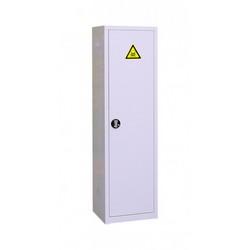 Armoire de sécurité pour produits toxiques - 130L - 1 porte avec serrure - Acier simple paroi - 3 étagères réglables_0