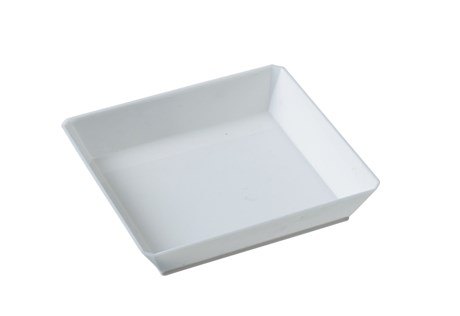 ASSIETTE QUARTZ SOLIA MATIÈRE NATURELLE BLANC 9 X 9 CM (VENDU PAR 200)