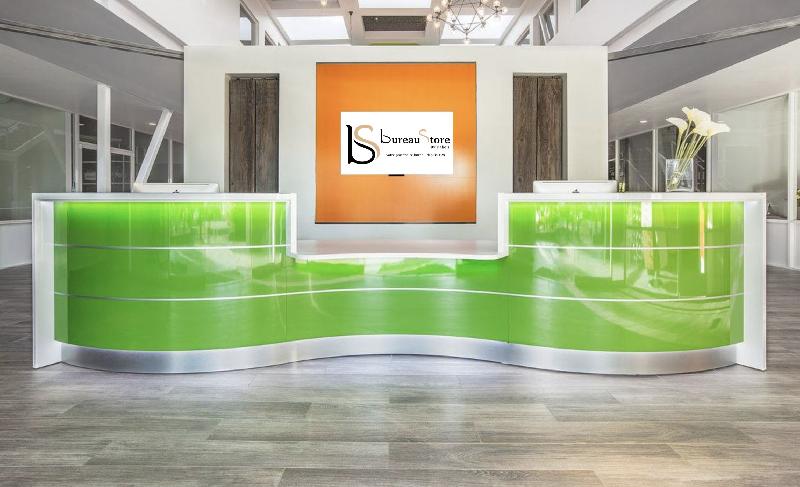 Banque d'accueil lumineuse Valde - MDD - Avocat mat_0