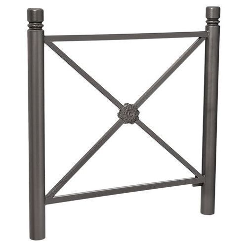 BARRIÈRE PROVINCE ROSACE 1.07 M CITY - ZINC GRIS PROCITY - PROCITY