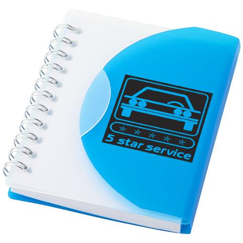 Bloc-notes Post A7 10638701 - Compact avec couverture à rabat et 60 pages format A7 en plastique PP_0