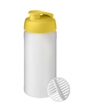 BOUTEILLE SHAKER BASELINE PLUS 500 ML BLANC GIVRÉ - BOUTEILLES ET GOURDES PUBLICITAIRES