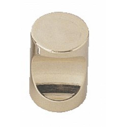 BOUTONS DE MEUBLE À ENCOCHE N° 4-LAITON POLI-DIAMÈTRE 15MM MOD