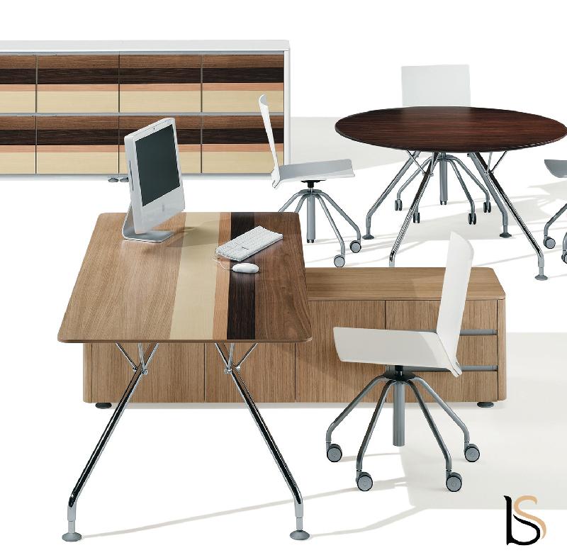 Bureau de Direction Prospero avec meuble retour - Ultom - 200, Droite_0