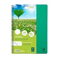 CAHIER RECYCLÉ FOREVER PREMIUM A4 PETITS CARREAUX 120 PAGES - LOT DE 5