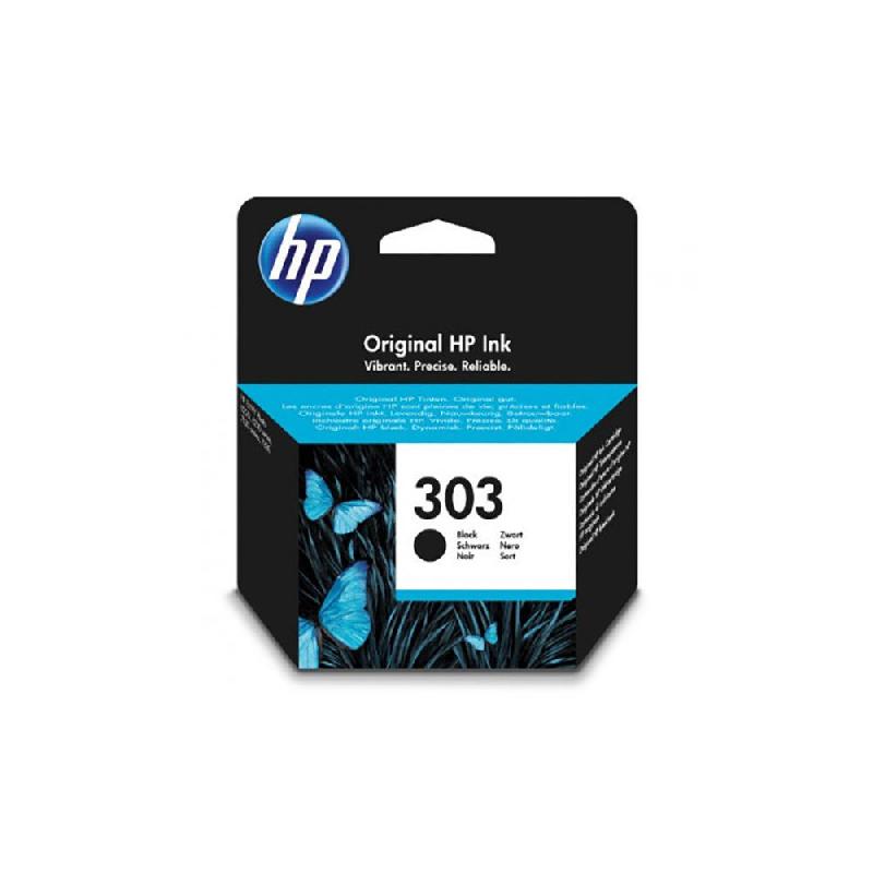 CARTOUCHE D'ENCRE AUTHENTIQUE HP 303 - T6N02AE - NOIR