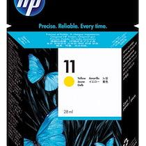 CARTOUCHE IMPRIMANTE JET D'ENCRE JAUNE HP 11 - C4838A
