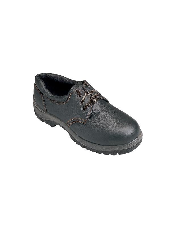 CHAUSSURES DE SÉCURITÉ BASSES BOSTON S1P SRC EN CUIR GRAINÉ BARTON NOIR P36 - BOSTON_7