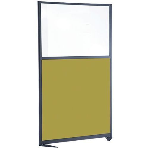 CLOISON DE SÉP ACOUS SUR ALL. 1500X1000 MM JAUNE + TAB BLANC - LIGNE M
