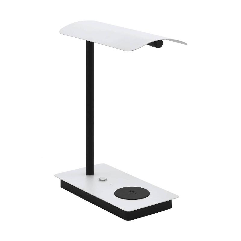 EGLO LAMPE À POSER LED ARENAZA, DIM, QI, BLANCHE