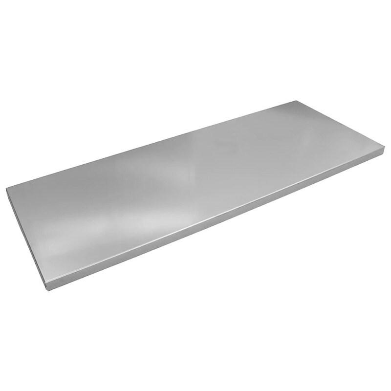 Étagère inférieur et intermédiaire 1900 mm pour table de travail et table armoire 800 mm 1840x660x40 mm - VIRTUS - 0615402043632_0