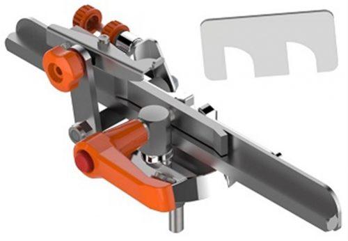 Étau affûteuse Tecomec - Modèles Jolly et Compact - Pour lamiers de taille haies_0