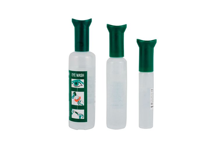 Fla 7100 OC - Rince-oeil Farmor - Flacon lave-oeil 100 ml avec sérum physiologique stérile et oeillère ergonomique_0
