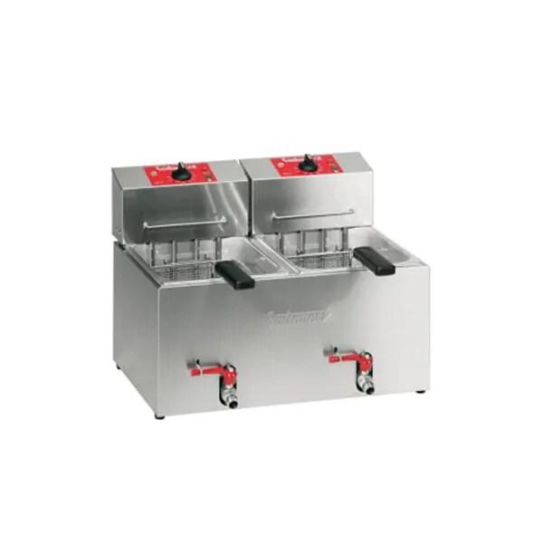 Friteuse 7+7 litres TF MOD. TF-77/ 380V VALENTINE - 78542_0