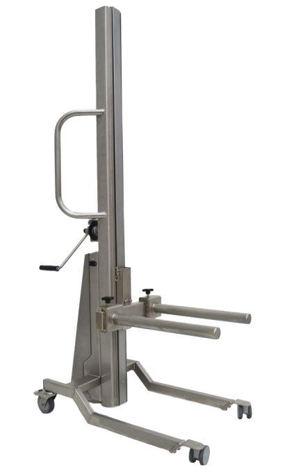 Gerbeur manuel ergonomique ML à manivelle - robuste et maniable - acier avec options INOX et accessoires_0