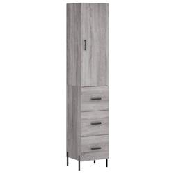 Helloshop26 - Buffet bahut commode armoire meuble de rangement organisateur cuisine salle de séjour salon haut sonoma 34,5 x 34 x 02_0035250 - 300021_0
