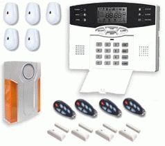 KIT ALARME MAISON SANS FIL FC 300 RTC 3/4 PIÈCES AVEC VOLUMÉTRIQUE ET SIRÈNE