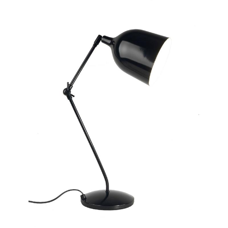 LAMPE DE BUREAU ALUMINOR MEKANO 40W - CULOT E27 - NOIR