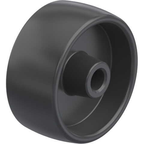 LOT DE 2 - BLICKLE - ROUE Ø 65MM BANDAGE POLYAMIDE PA 6.6 100KG - POA 65/10G